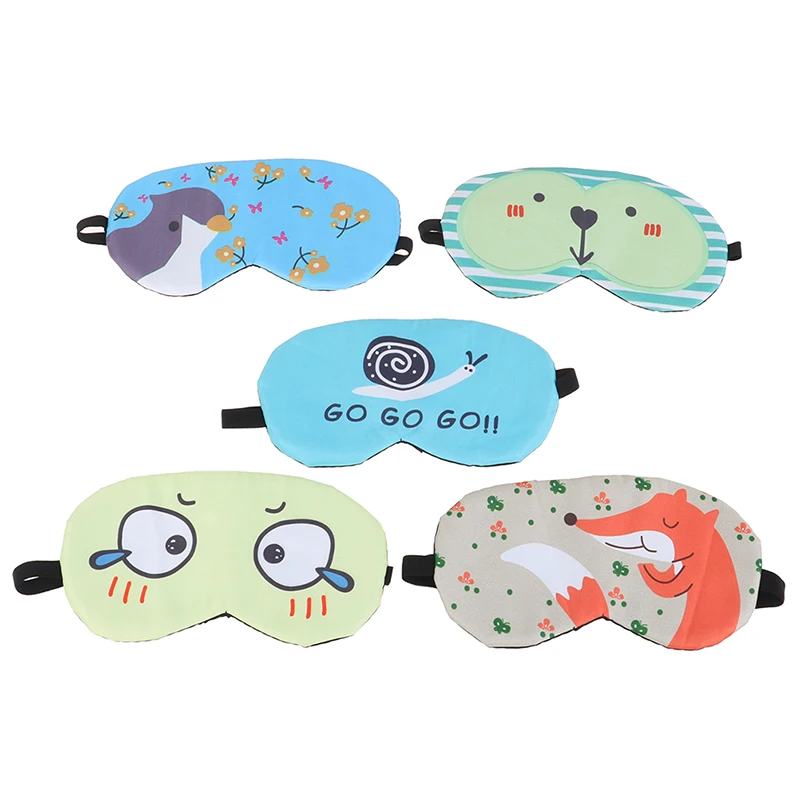 1 шт. мягкая портативная маска для глаз с повязкой на глаза путешествий