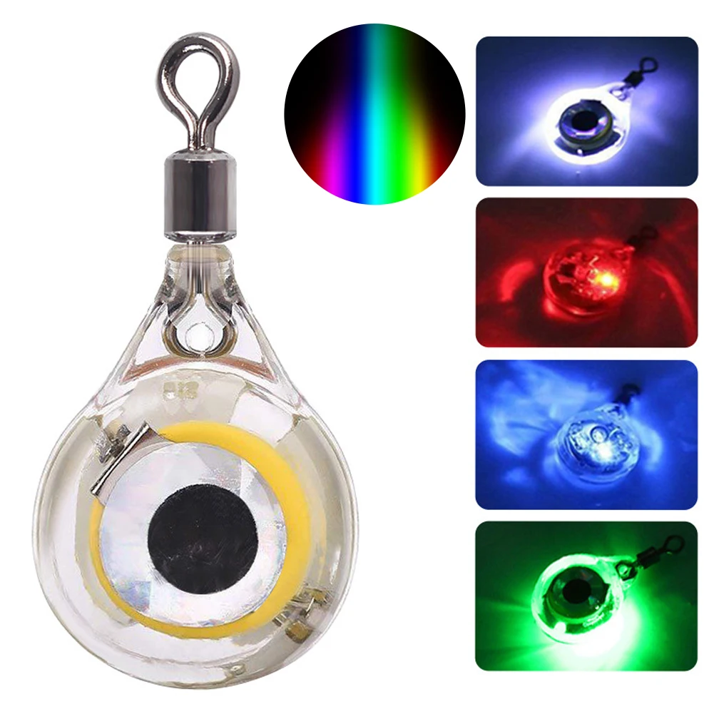 

1/3pcs LED Fishing Lure Light Deep Drop Light Bait Underwater Fishing Bait Luminous Lure Fishing Accessories