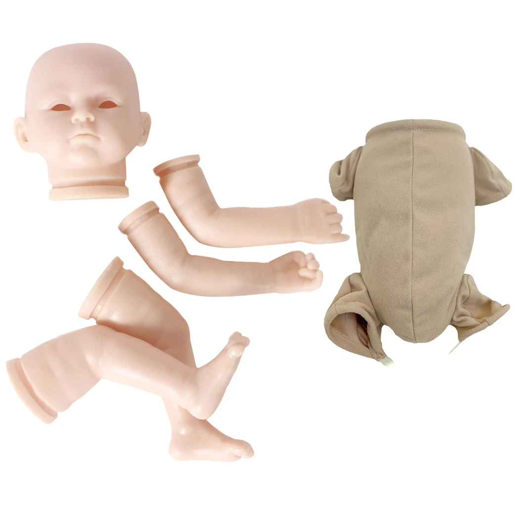 

Кукла Новорожденный ACESTAR, 18 дюймов, 45 см, набор кукол, искусственный силикон, винил, неокрашенные, без рисунка, ручная работа, наборы кукол # DK95