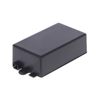 waterproof plastic electronic enclosure project box black 65x38x22mm connector
