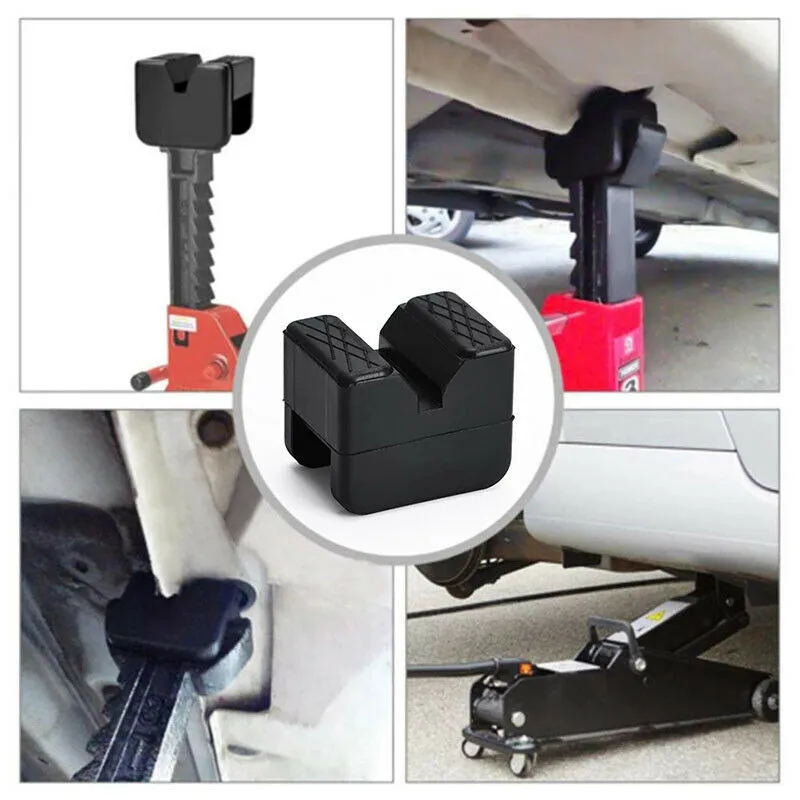 

Rubber Jack Pad Slotted Support Universal 2 Pcs 63*44*50mm Accessory Adapter