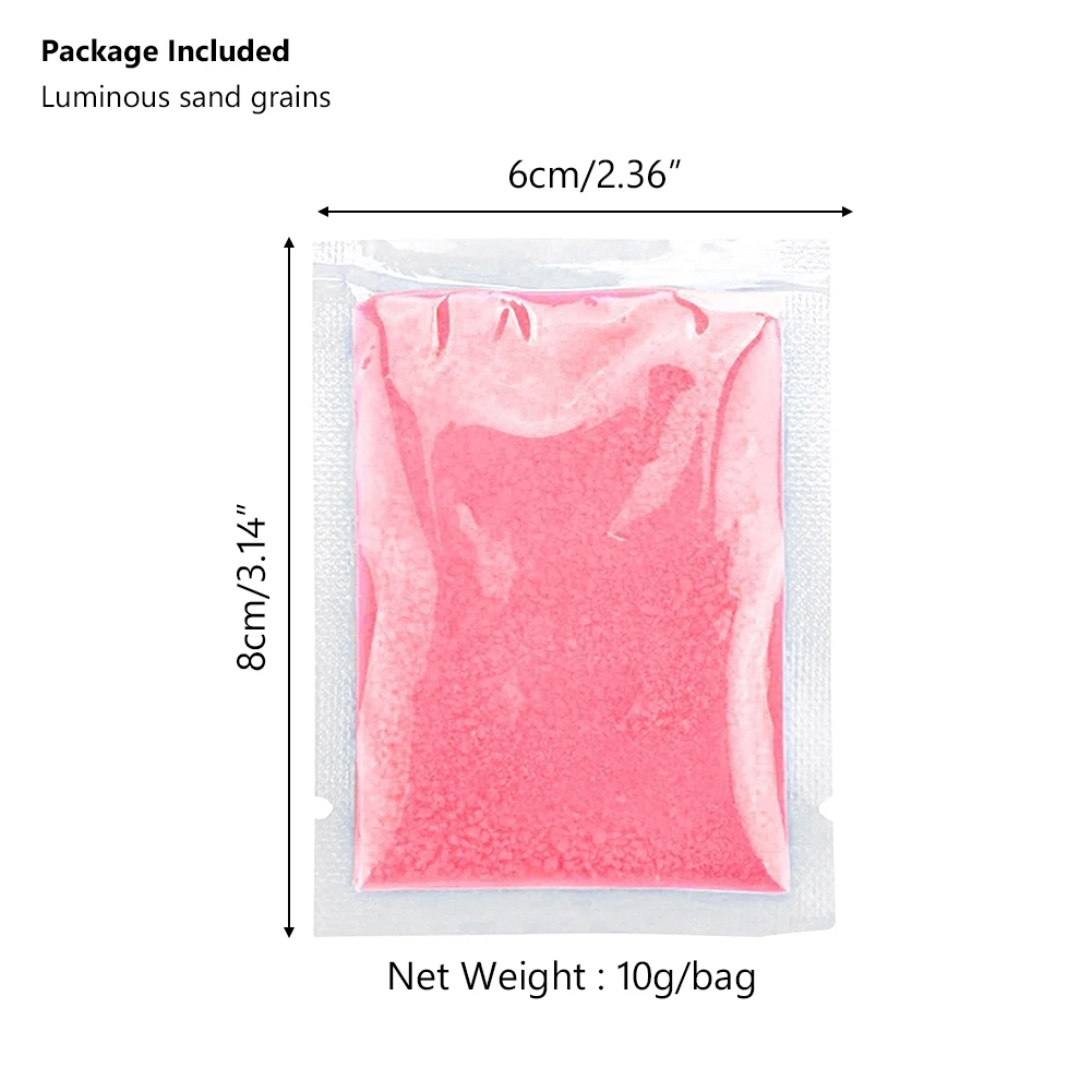 10 г Светящиеся песочные камни садовая дорожная галька светящиеся в фоторяде для
