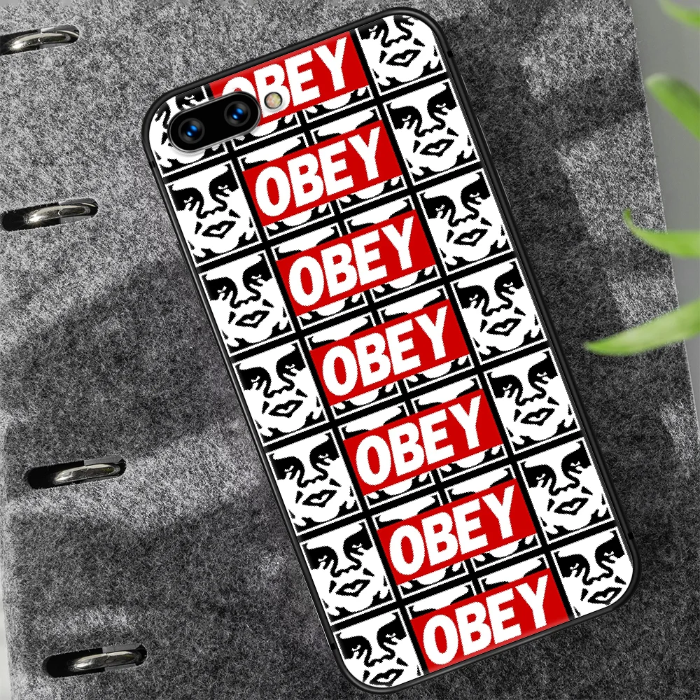 

fashion trend Brand obeys Phone Case Cover Hull For HUAWEI honor 7a 8 8s 8a 8x 9 9x 10 20 i Lite Pro black Funda 3D Coque Trend