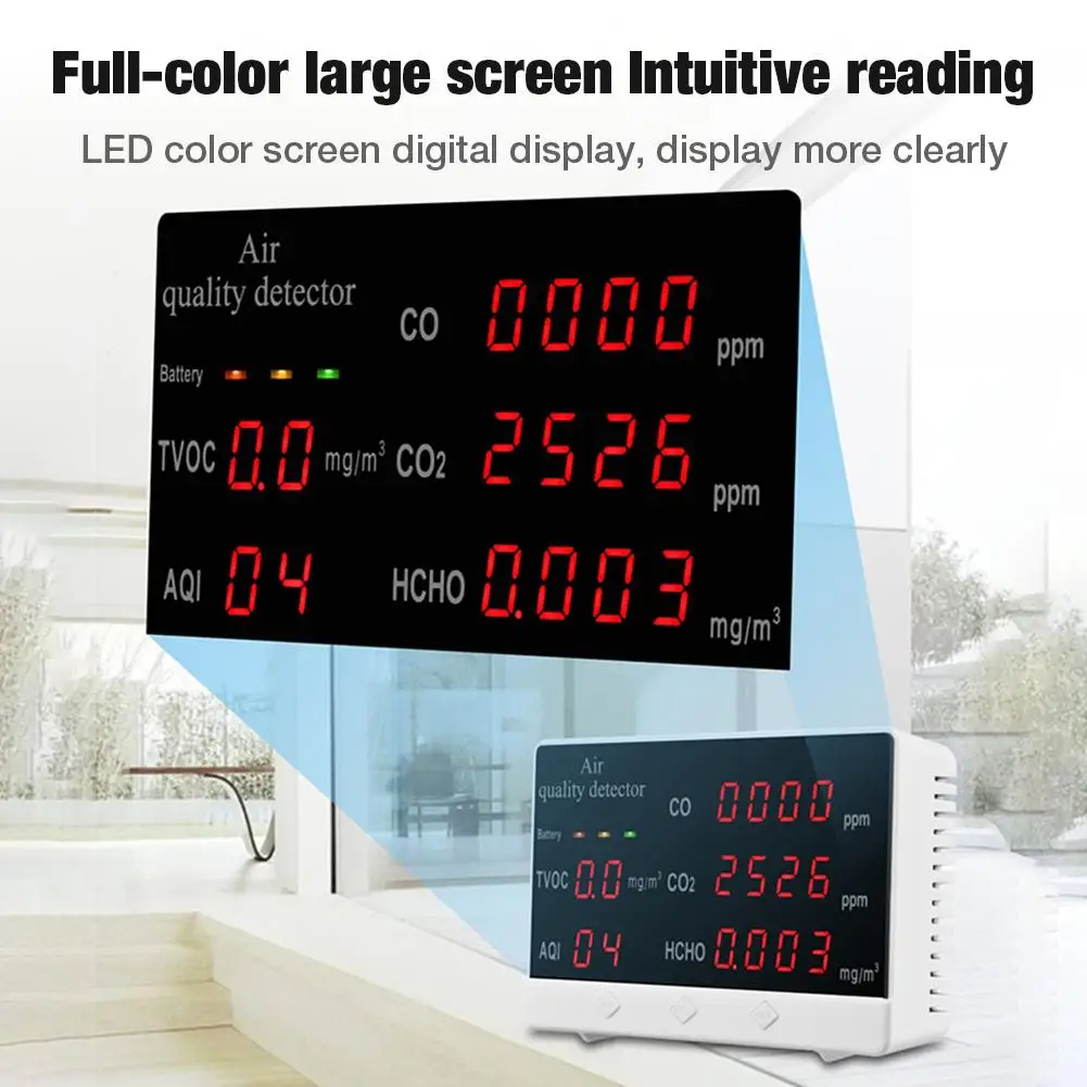 Цифровой детектор воздуха PM2.5 прибор для контроля качества определения