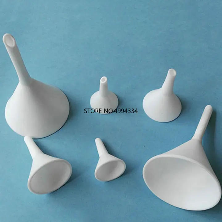 Бесплатная доставка цельный 60 мм треугольный ПТФЭ Воронка для экспериментов в