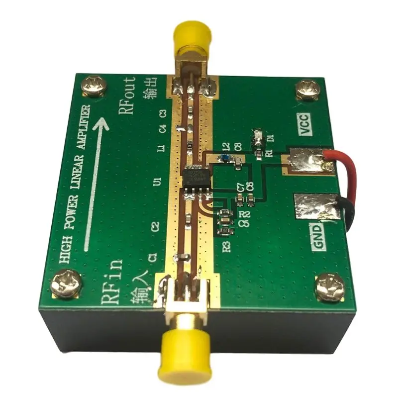 RF2126 400M 2700MHZ широкополосный RF усилитель мощности 2 4 GHZ 1W для WIFI Bluetooth Ham радио