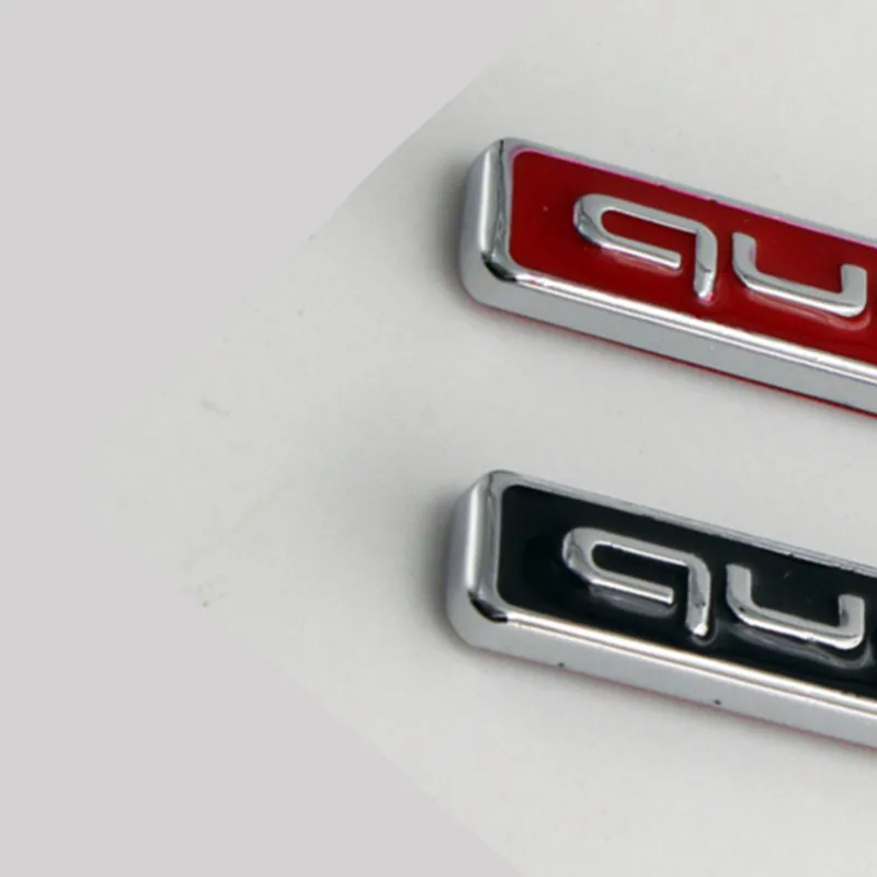 Новый 2X автомобильный Стайлинг цинковый сплав Черный Красный TRD эмблема задний