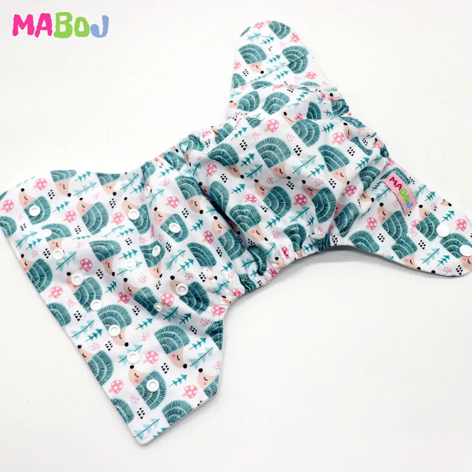 MABOJ тканевые подгузники детские моющиеся многоразовые настоящие карманные для