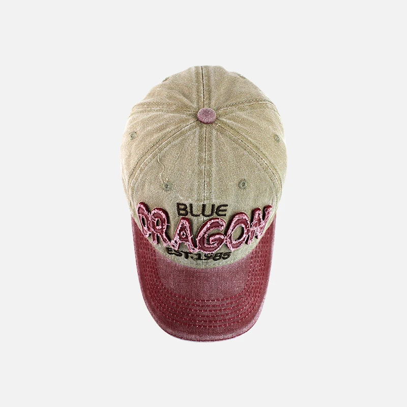 Бейсболка NSK бейсболка с эффектом поношенности Кепка Ретро Солнцезащитные кепки