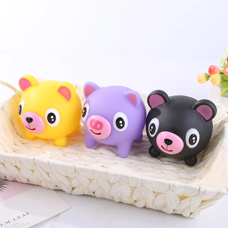 

1pc Cute Vocal Tongue Doll Pinch Music Children's Decompression Vent Toy Stress Reliever Toy