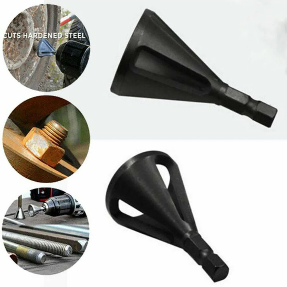 

Hex Drill Bit Chamfer Hand Tools Set Deburring External Chuck Workshop Equipment