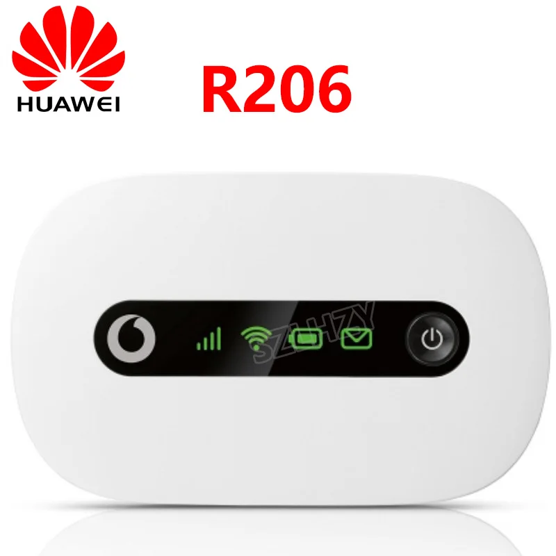 

Unlocked Huawei Vodafone R206 E5331 3G Mobile Router WIFI Hotspot Pocket 3G 900/2100MHz With SIM card slot PK E5330 E5220 MF65
