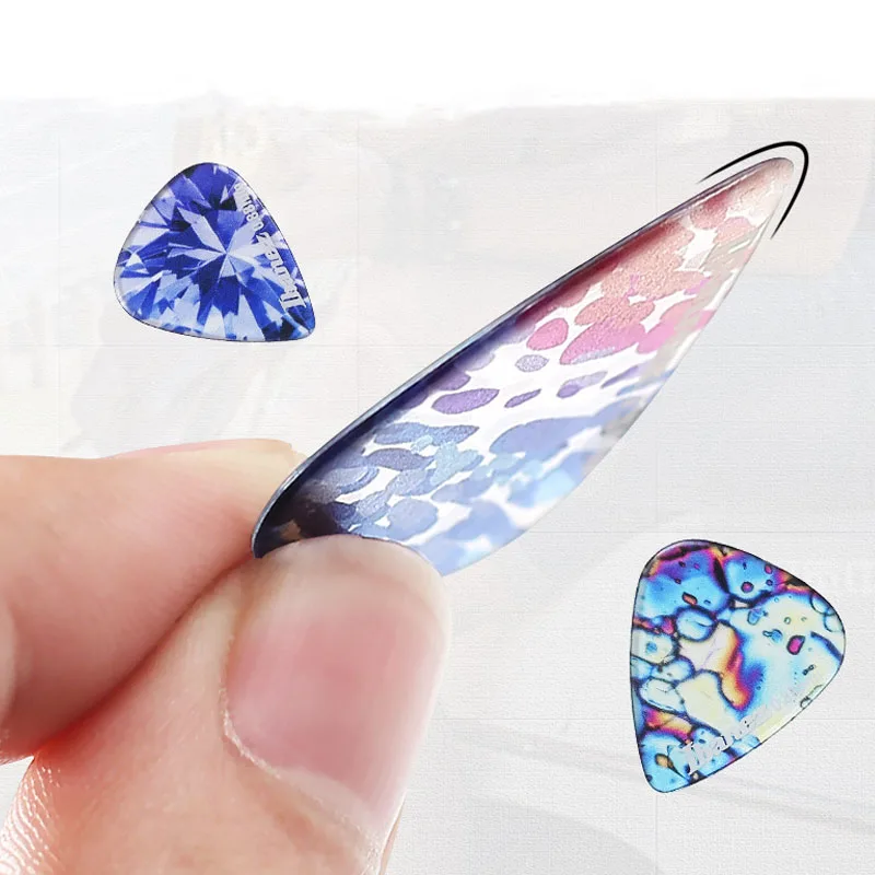 ibanez kaleido serie gitarre picks für vermittler akustische elektrische guitarra ukulele zubehör transparent bunte gitarre pick free global