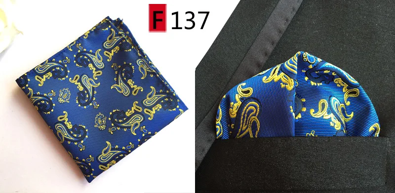 New25* 25 см дизайнерский Карманный квадратный модный платок в горошек Пейсли Цветочный Клетчатый Стиль мужской костюм карманные аксессуары бабочки на подарок ma