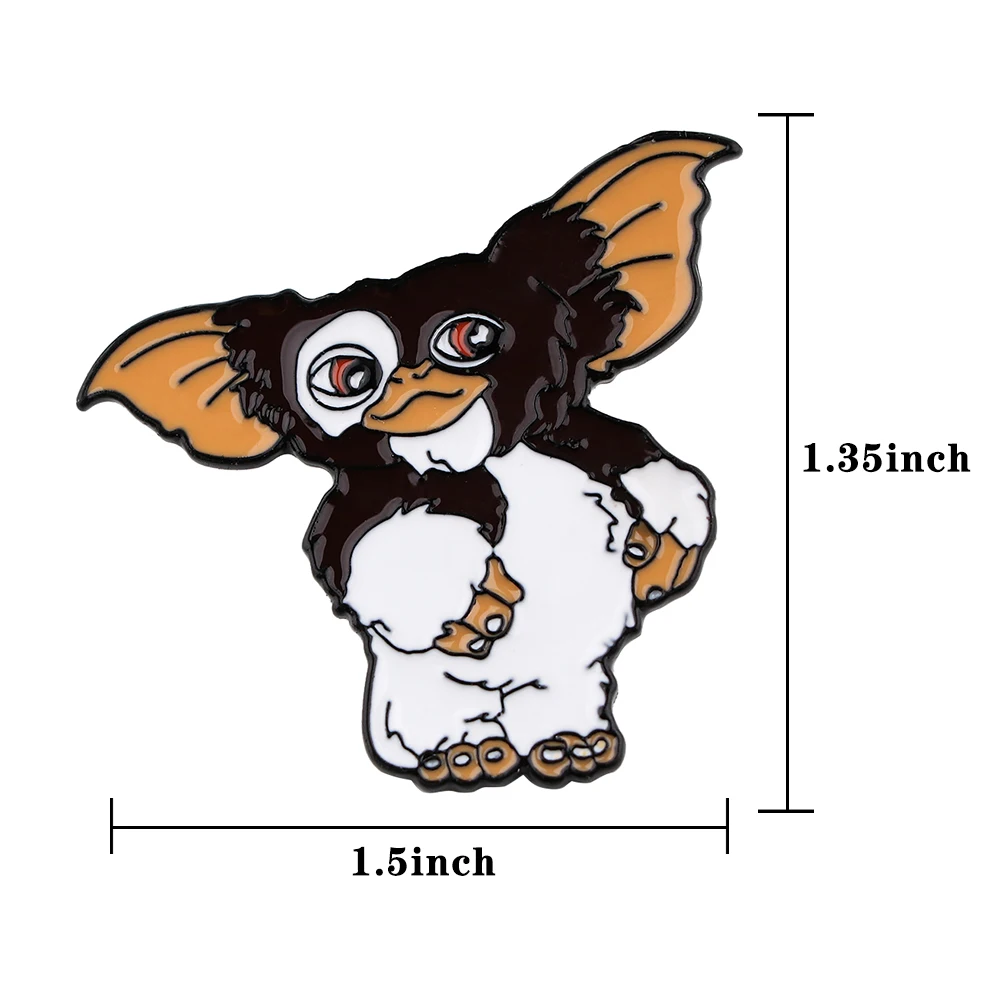 Эмалированные значки LB2330 в виде монстра коллекция ювелирные изделия из