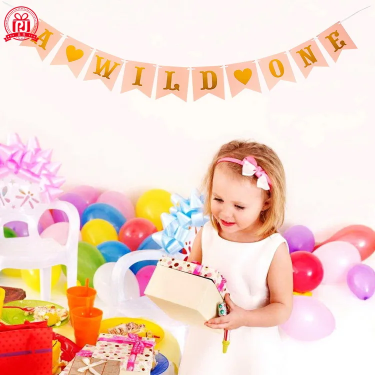 3 м флаги с буквами для детского душа вечерние бумага банкета материал девочек и