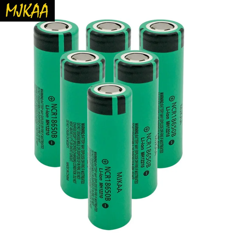 MJKAA 3 7 V NCR 18650B 3400mAh подходит для Panasonic батареи/блока питания/портативное зарядное