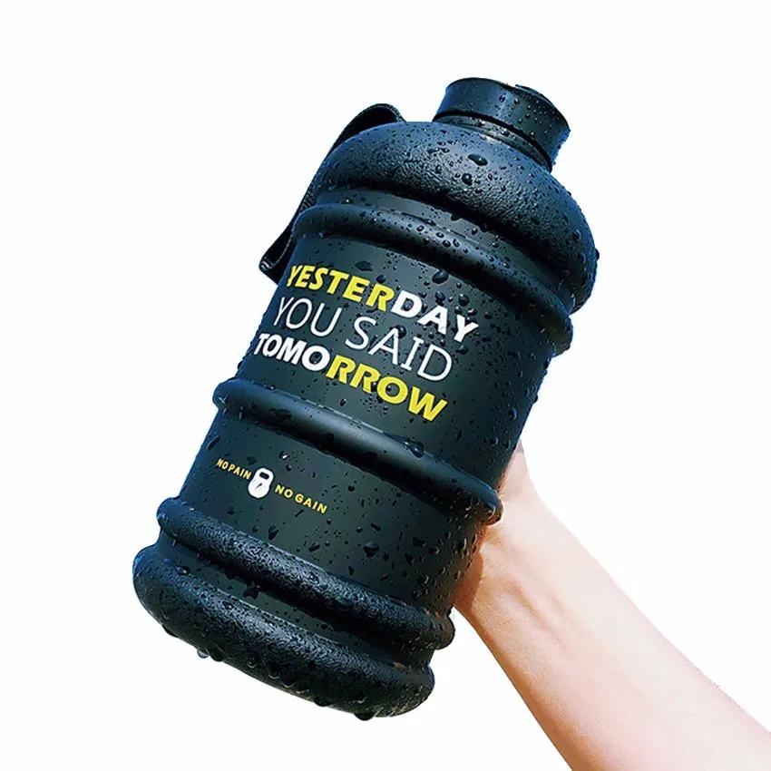 Большая емкость для напитков 700 мл/2 2 л Спортивная бутылка воды чайник тренировки