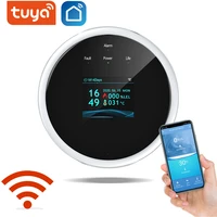 tuya smart wifi gas leak detector natural gas alarm sensor smoke alarm remote alert work with smart life app home security