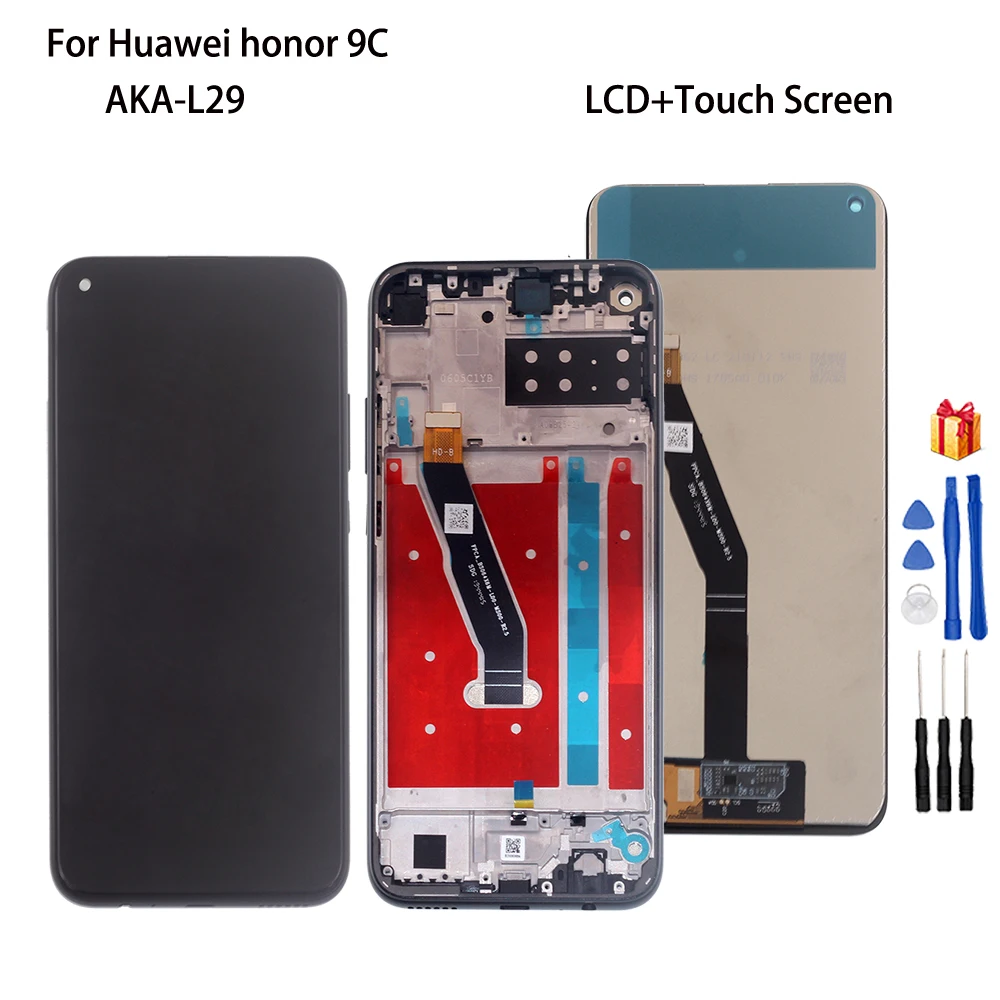 Оригинальный ЖК-дисплей для Huawei honor 9C AKA-L29 Play3 сенсорный экран дигитайзер замена