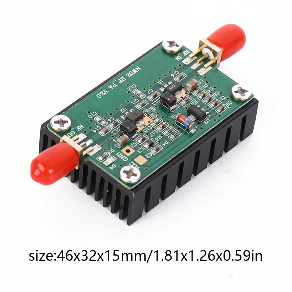 

RF Power Amplifier 2-700MHz 3W HF VHF UHF FM Transmitter Broadband For Radio RF Power Shortwave Amplifiers control power