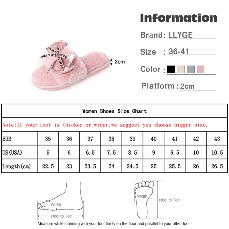 

Women Winter Warm Slippers Ladies Female Fashion Woman Shoes Butterfly Plush Comfort Ladies Shoe Home Footwear 2020 New Fashion