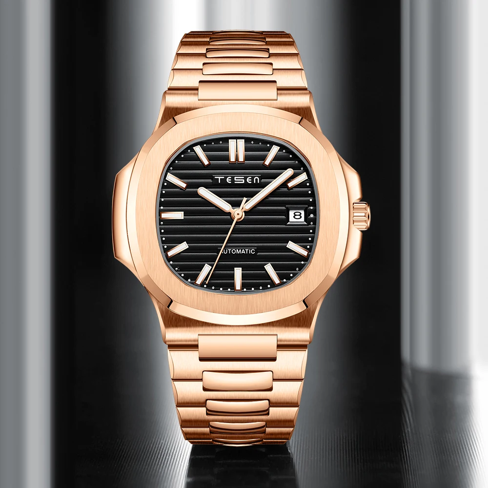 Новые мужские автоматические механические часы Для мужчин Топ Элитный бренд 316L