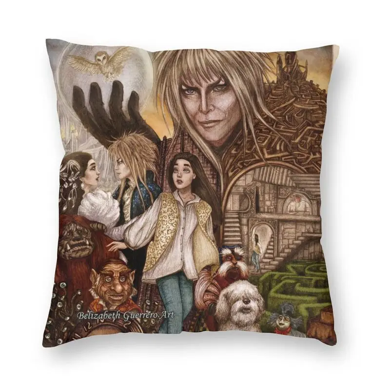 Наволочка в скандинавском стиле с лабиринтным нефритом подушка из полиэстера