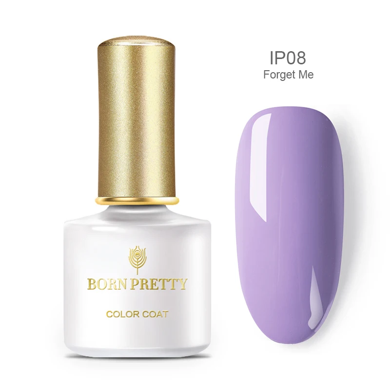 IP08 BORN PRETTY Гель-лак для ногтей красный кофе фиолетовый серый замочить от УФ светодиодный Гель-лак Полупостоянный дизайн ногтей геллак 6 мл для DIY Советы - Цвет: IP08