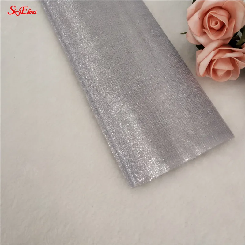 grey Тюль в рулоне 15 см* 5 м, 48 см* 5 м, юбка-пачка из органзы, украшение для детского душа, Свадебная вечеринка, арка, аксессуары для дверей с цветами, 7zSH015 - Цвет: grey