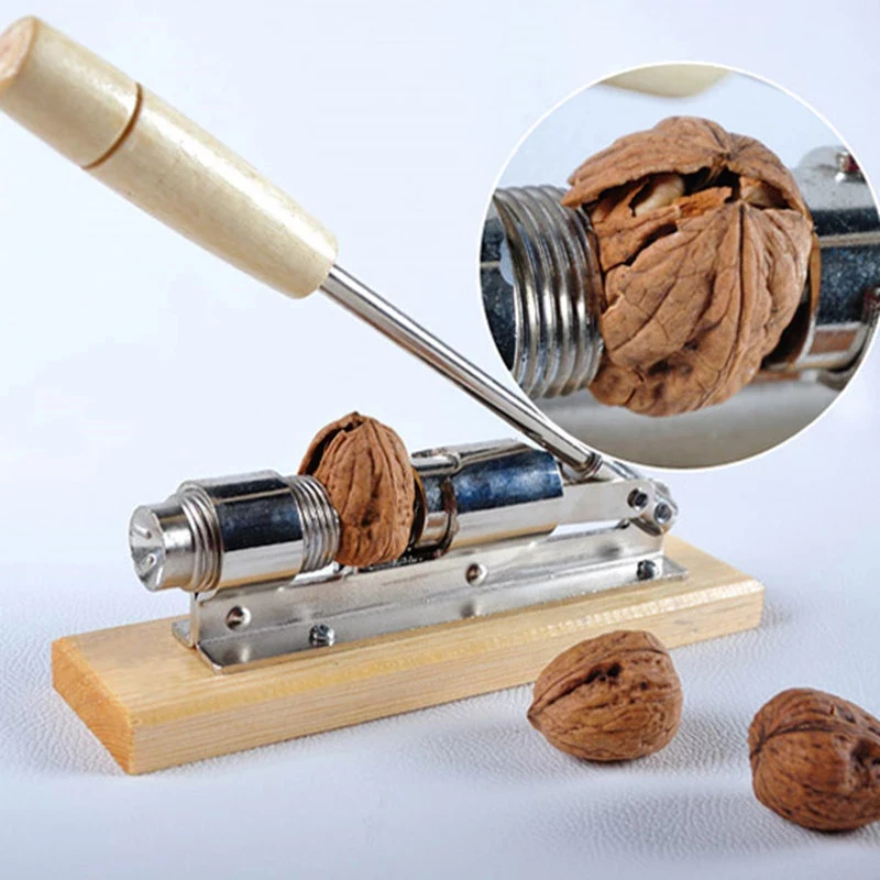 

Nutcracker Crack almond Plier Nut Hazelnut Hazel Pecan Heavy Duty Walnut Cracker Filbert Machine Sheller Kitchen Tool