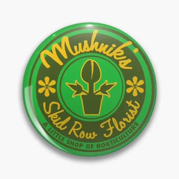

Mushnik Is Skid Row Florist Customizable Soft Button Pin Collar Funny Creative Lover Cartoon Lapel Pin Fashion Decor Gift Cute