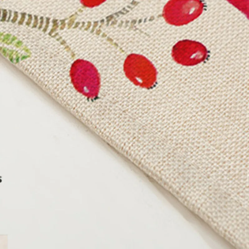 Коврик кухонный С Рисунком Птиц и листьев салфетка для стола украшение свадебной