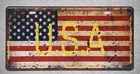 1 шт. США американский флаг Нью-Йорк Вашингтон таблички магазин оловянные таблички знаки настенное украшение металлическое искусство ВИНТАЖНЫЙ ПЛАКАТ