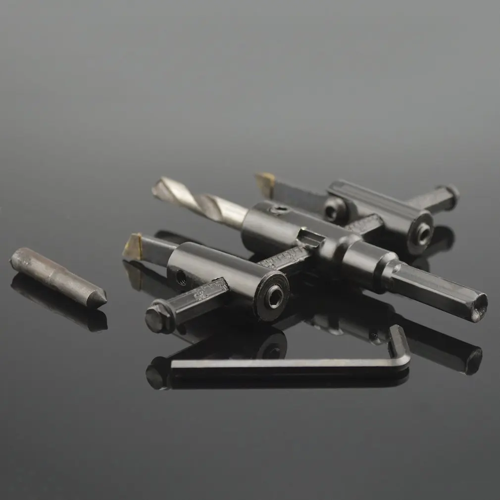 Регулируемый металлический сплав сталь дерево Круг отверстие пилы сверло резак