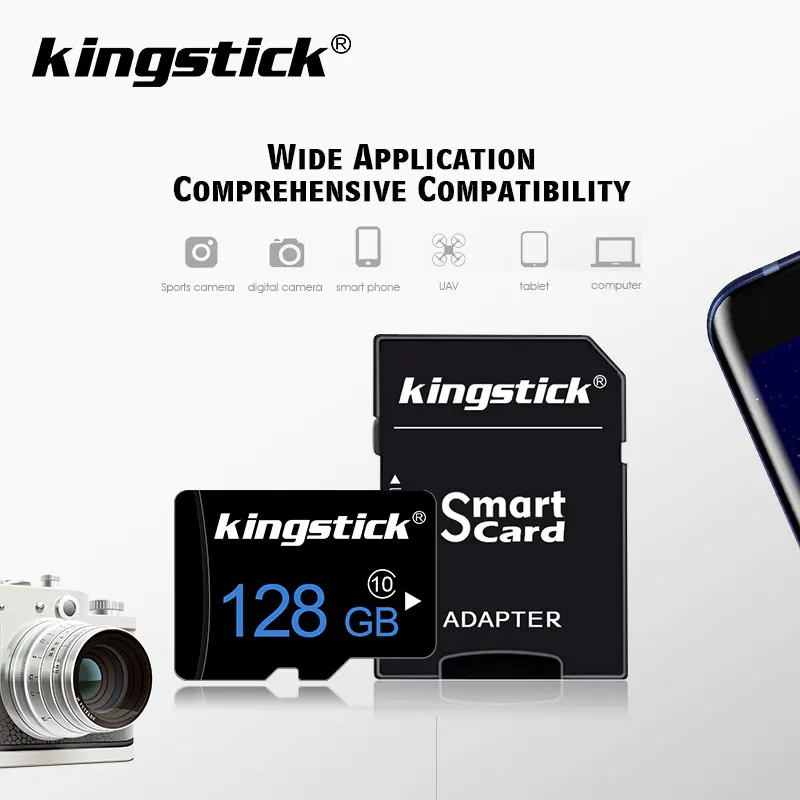 100% оригинальная флеш-карта micro sd tarjeta карты памяти 16 ГБ 32 128 карта 8 64 + адаптер |