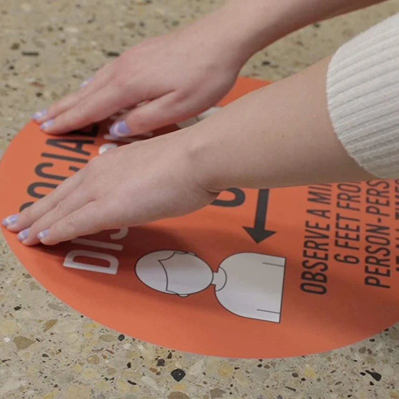 Деколь для пола с дистанционным управлением-безопасный маркер пола-поддерживает