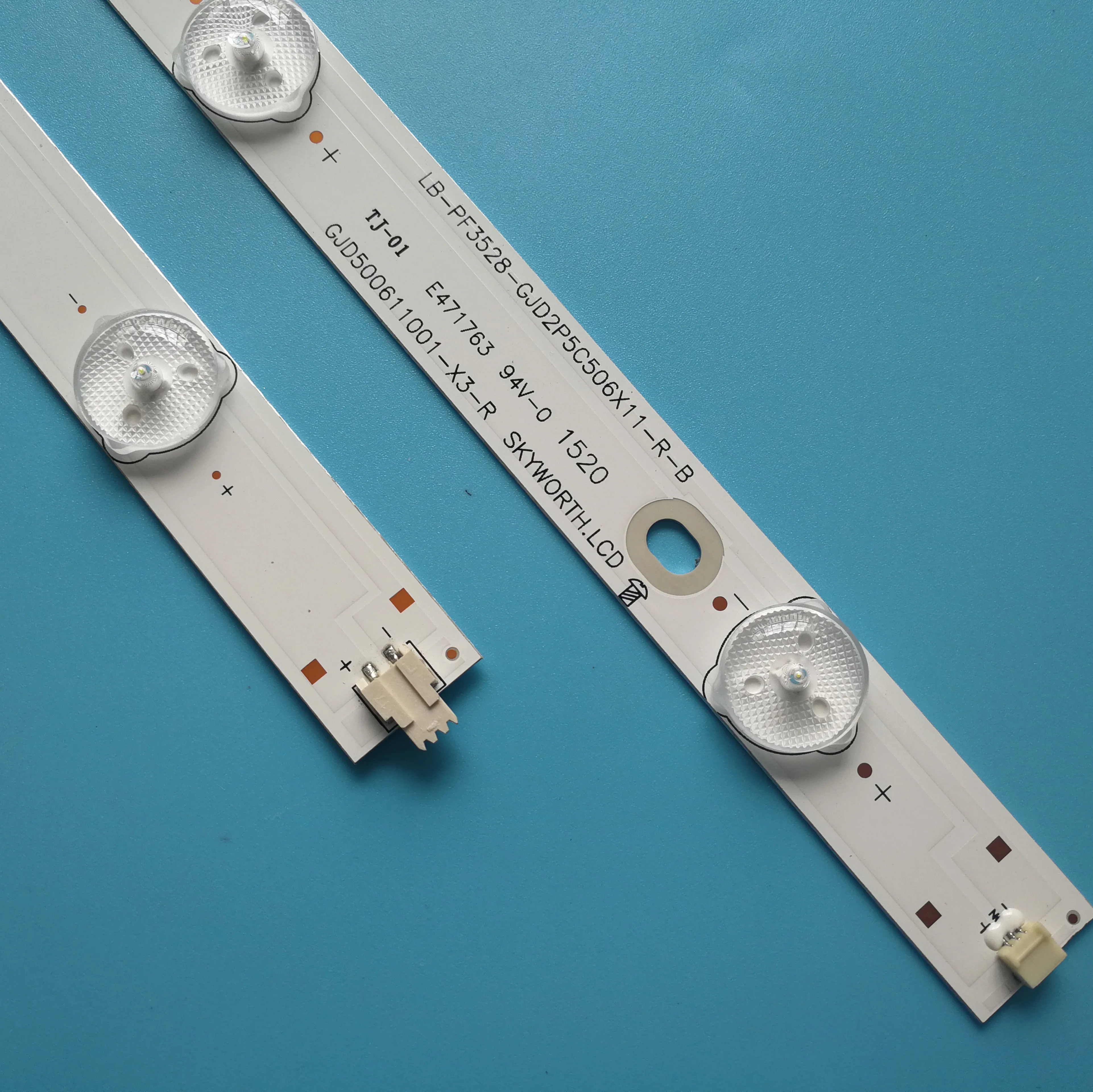 12 шт./компл. Новый Светодиодные ленты для Philips ТВ 50PFF2651 50PFF3655 50PFF5655 50PFF3750 55PUF6092/T3 LB