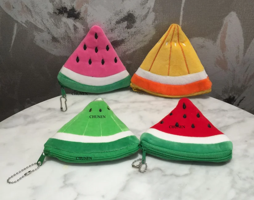 Мульти дизайн милые фрукты плюшевый Кошелек Игрушки 9 10 см игрушечный