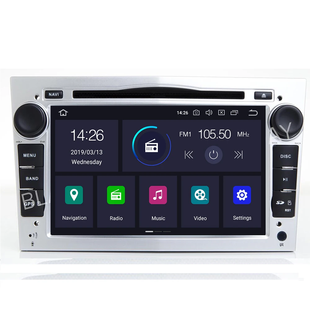 7 &quotAndroid10 специальный автомобильный DVD для Opel Astra H из 2004 &amp Combo Corsa C 2006 D с