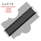 Контурный манометр 150 мм, 300 мм, 600 мм, шаблон для глубокого декорирования, плиточная сталь, металл, плинтус, плинтус, ламинат, форма профиля