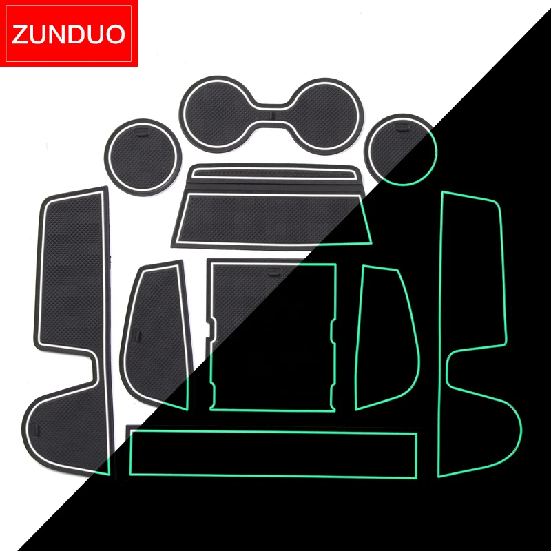 

Автомобильный Противоскользящий коврик ZUNDUO со слотом для ворот и чашки для Mazda CX-30 2019-2024 CX30 CX 30, аксессуары, дверные коврики, противоскользящие подставки
