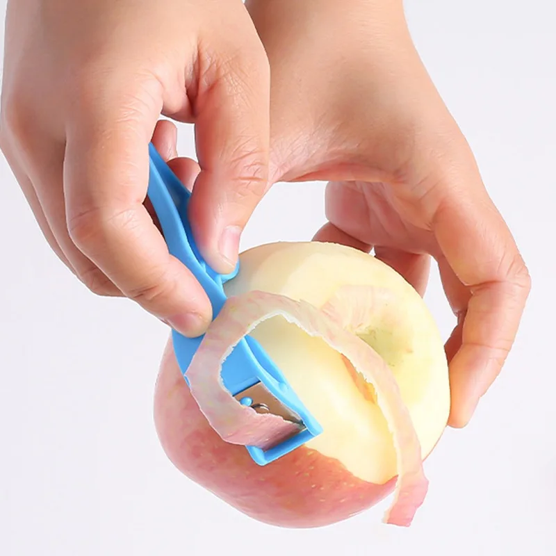 

100% Brand New and High Quality Multi-Function Apple Peeler Lazy Peeler Orange Three In One Peeler Melon Shaper Kitchen Tool