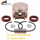 Поршневое кольцо 42,5 мм и 40 мм и комплект уплотнений для масла подходит для STIHL 021 023 MS210 MS230 025 MS250 MS 250 запасные части для двигателя бензопилы