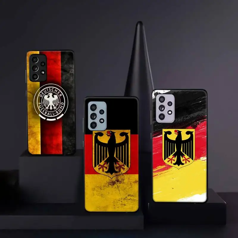 

Germany Flag Phone Case For Samsung A22 A41 A42 A51 A52 A71 A50 A21S S10 S20 S21 Plus Fe Ultra