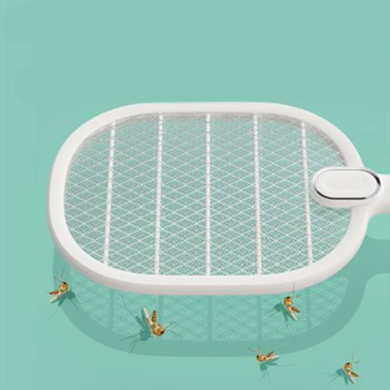 

Electric Mosquito Swatter with LED Lights USB Rechargeable Mosquito Killer Handheld Racket Insect Fly Bug Wasp Swatter