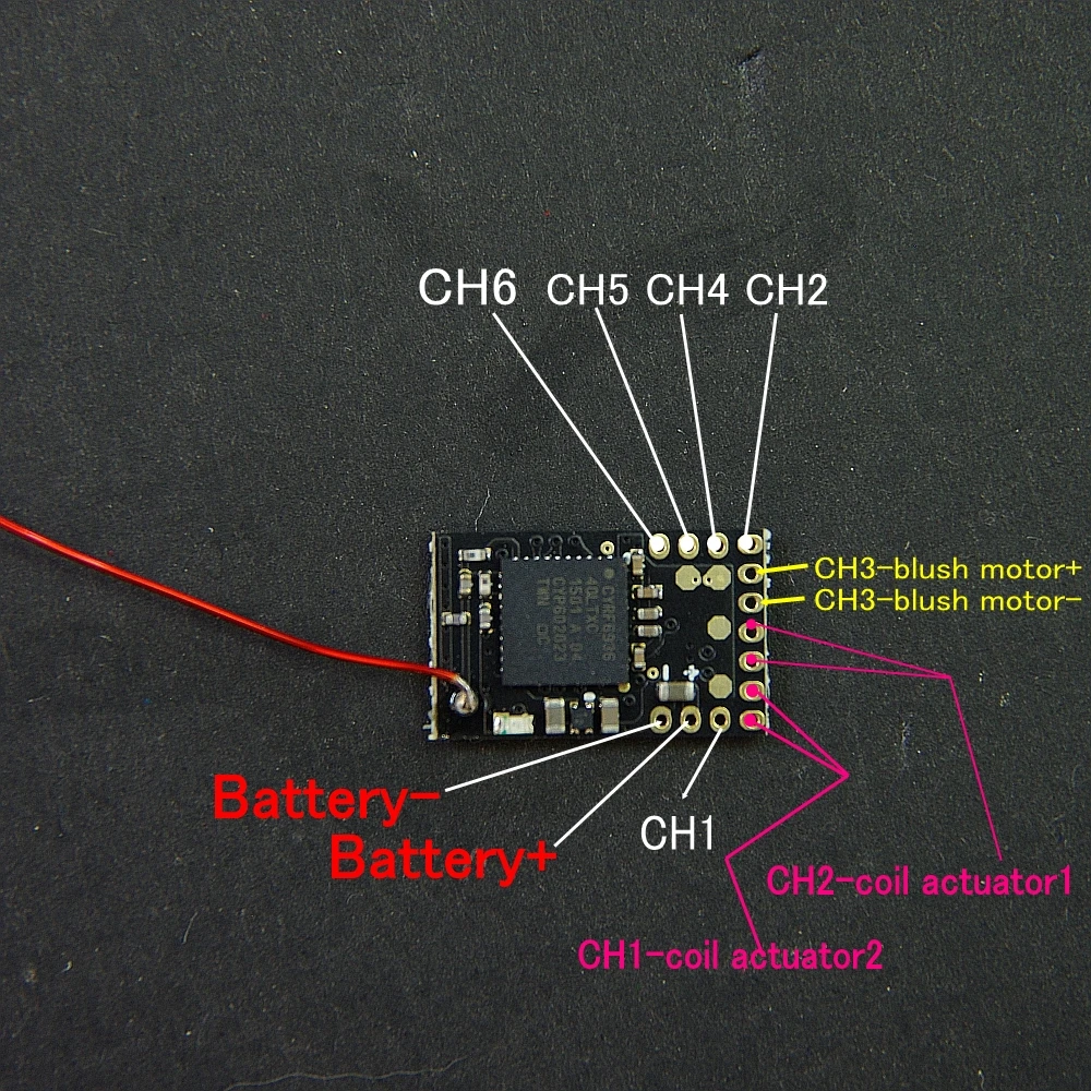 Приемник катушки привода 5 каналов DSM2 модель плоскости Вес 0 55 г | Игрушки и хобби