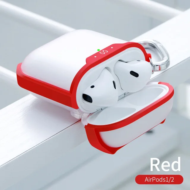 blue airpds 1 2 Xundd чехол для наушников для Apple AirPods Pro Чехол беспроводной Bluetooth прозрачный AirPod 3 чехол для Airpod 1/2 Пылезащитная крышка - Цвет: blue airpds 1 2