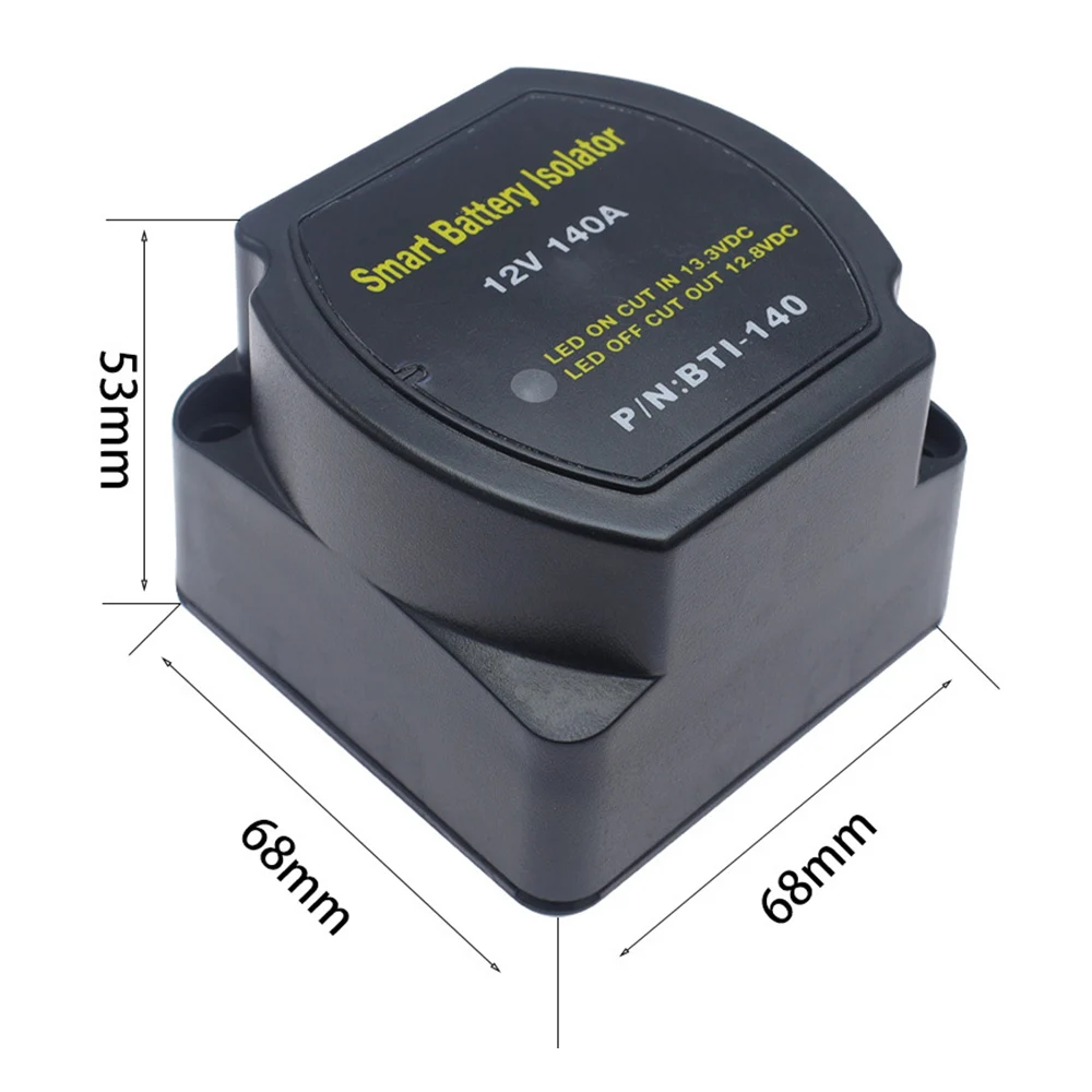 12V 140A Voltage Sensitive Relay Battery Isolator Automatic Charging Waterproof Auto Accessories Car | Автомобили и мотоциклы