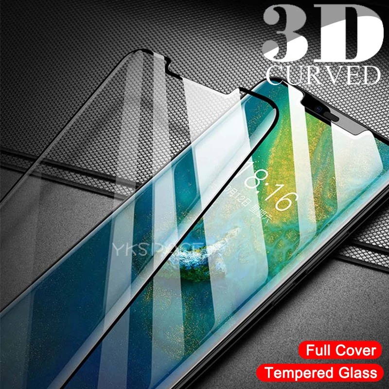 

9H 3D Curved Edge Full Tempered Glass Cover For Huawei Mate 20 30 40 Pro Lite X 20X Cover 20 X Screen Protector Film